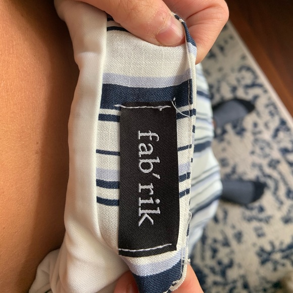 Fab’rik Striped Tie Up Skirt - Picture 4 of 6